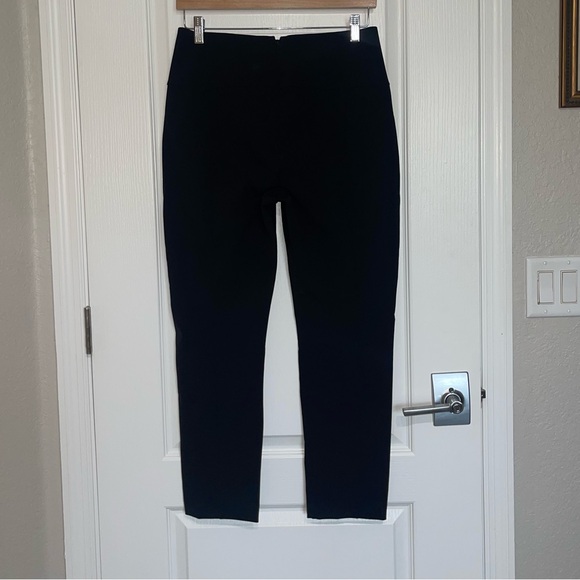 CAbi Dinner Trousers #4130 High Rise Rear Zip Tapered Leg Pants Black Stretch 4 - Picture 3 of 12